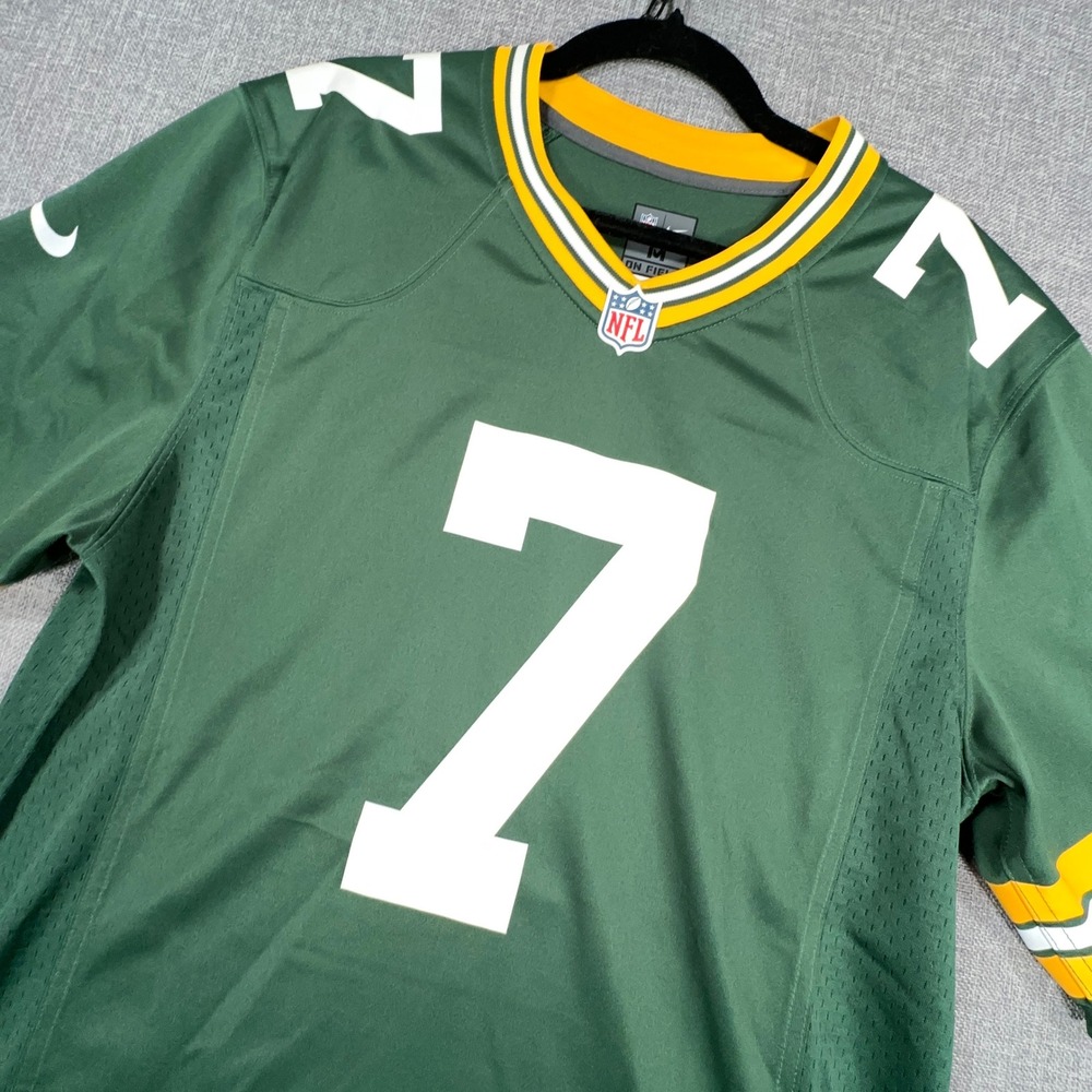 Nike Green Bay Packers Quay Walker #7 NFL Jersey Mens Meduim Green On Field